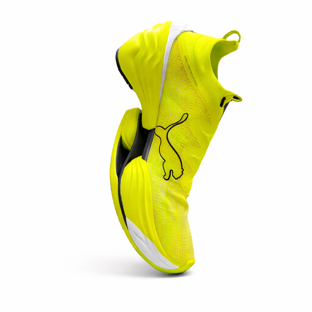 Neon Yellow Performance Sports Shoes