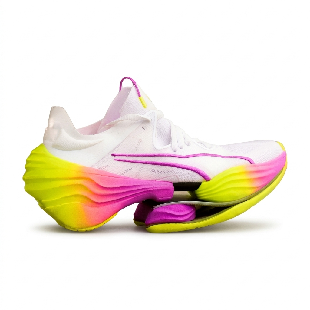 Colorful Gradient Performance Running Shoes