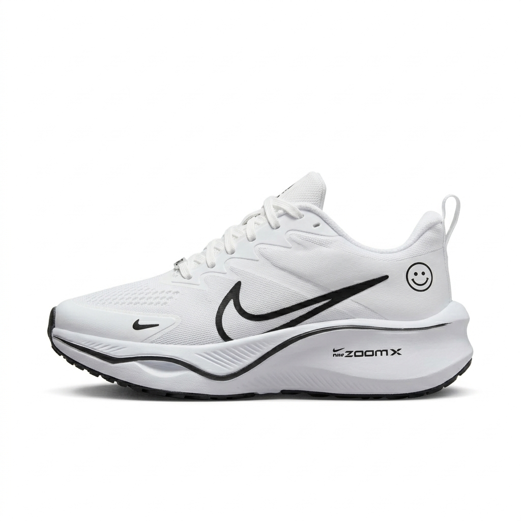 Nike White ZoomX Running Shoes