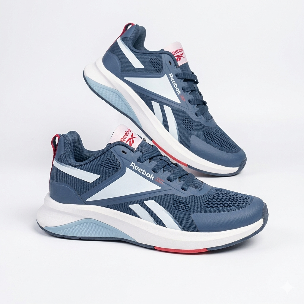 Reebok Black Lightweight Sports Shoes