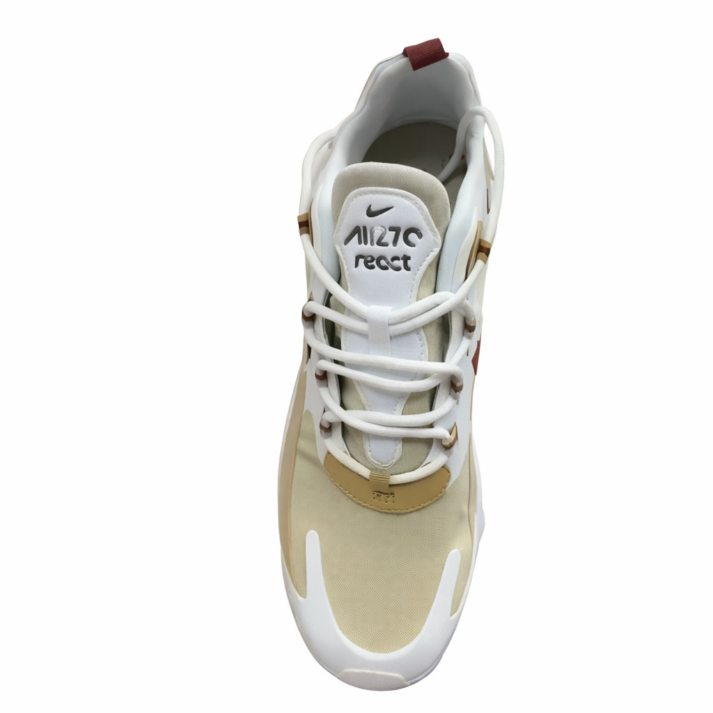 Nike Air 270 React Beige Running Shoes