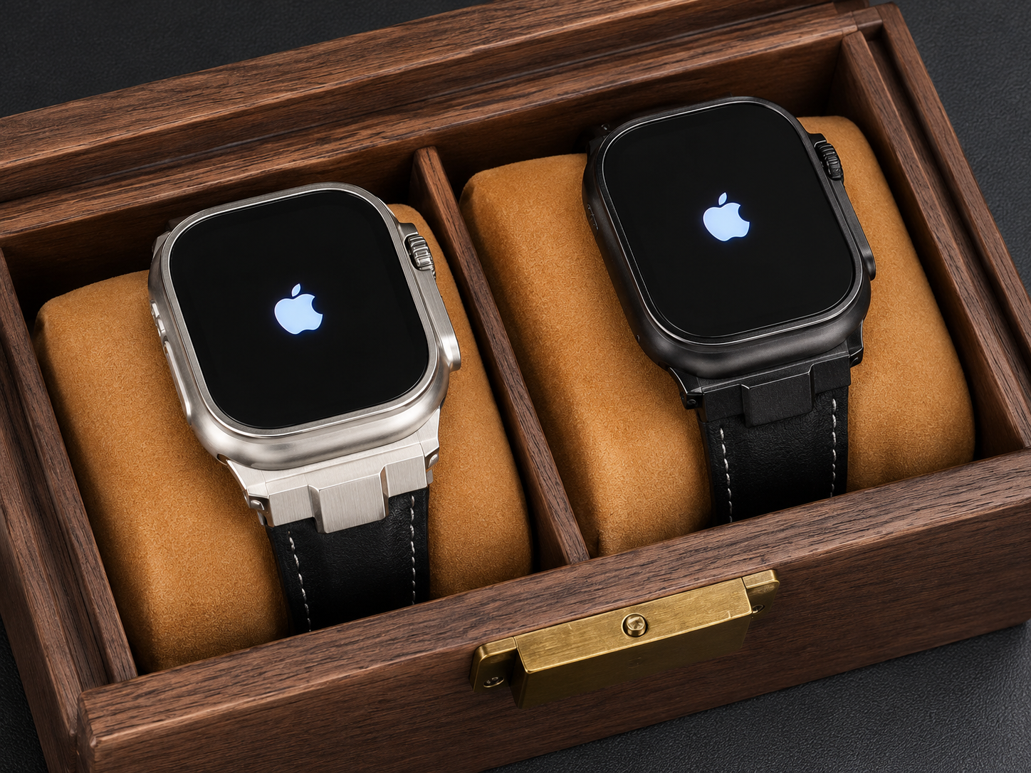 Luxury Smartwatch with Premium Leather Strap | Bluetooth Calling, HD Display & Fitness Tracker for Android & iOS