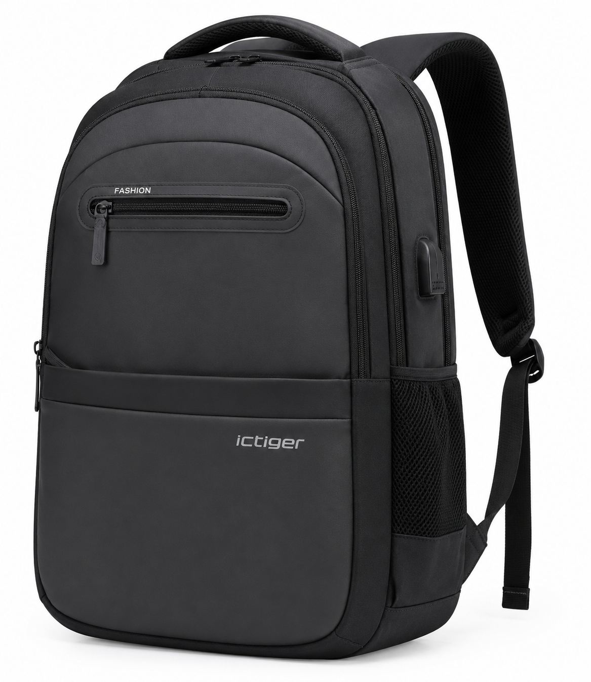 Premium Waterproof Laptop Backpack | Anti-Theft Business Travel Bag with USB Charging Port | College & Office Backpack
